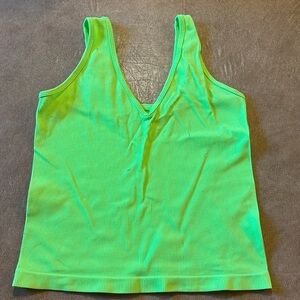Neon workout top